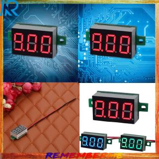 โวลต์มิเตอร์ 0.36 นิ้ว LED Display Digital Voltmeter [ rememberme ]