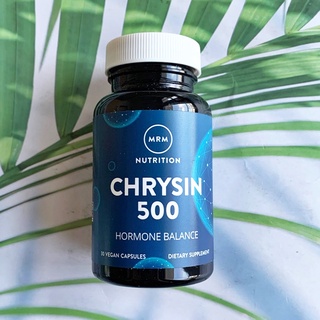 ไครซิน Chrysin 500 mg 30 Vegan Capsules (MRM®) สารสกัดเสาวรส ปรับสมดุลฮอร์โมน