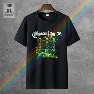 เสื้อยืดผ้าฝ้าย เสื้อยืดลําลอง ผ้าฝ้าย 100% แขนสั้น พิมพ์ลาย Cypress Hill No Evil แฟชั่นสําหรับผู้ชาย LHZY