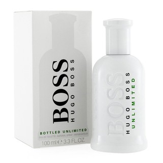 กล่องเทส BOSS Bottled Unlimited eau de toilette 100ml น้ำหอมสำหรับผู้ชาย