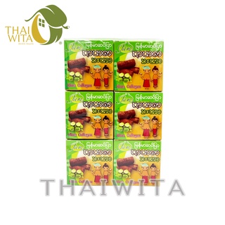 สบู่ทานาคามะนาวแจม (65 กรัม) Tanaka Lime Gluta Collagen Soap Jam - ยกแพ็ก 12 ก้อน ของแท้ 💯