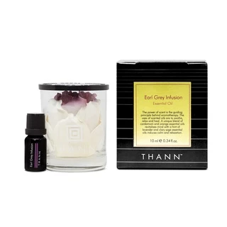 THANN Earl Grey Infusion Essential Oil 10 ml. ฟื้นฟูสภาพจิตใจ แฝงความสงบผ่อนคลาย