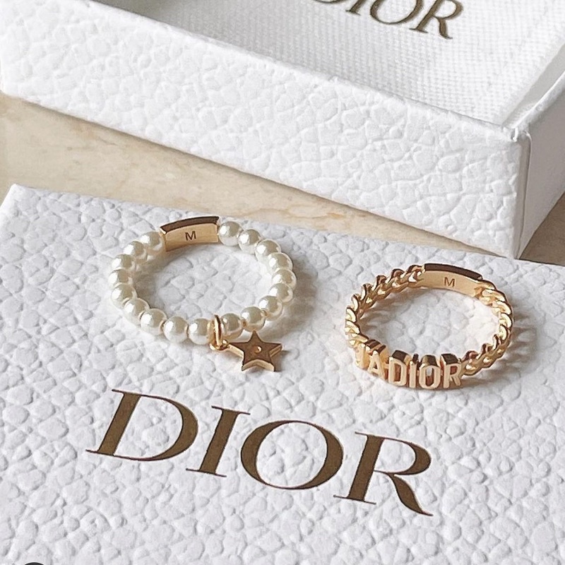 แท้100 ️Dior Ring Set เซ็ตแหวนดิออร์ Shopee Thailand