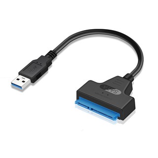 USB 3.0 to 2.5 inch SATA 22 Pin อะแดปเตอร์แปลงสำหรับ HDD SSD Hard Drive Disk