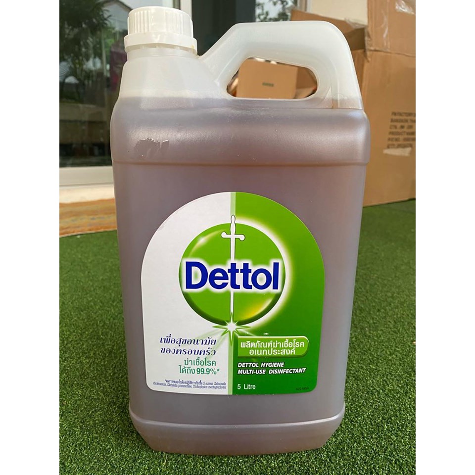 Dettol เดตตอล น้ำยาฆ่าเชื้อโรคเอนกประสงค์ 5,000 ml.