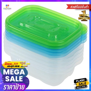 ชุดกล่องอาหารเหลี่ยม API 9002 0.27ลิตร แพ็ค 5 ชิ้นFOOD CONTAINER API 9002 RECTANGLE 0.27L PACK5