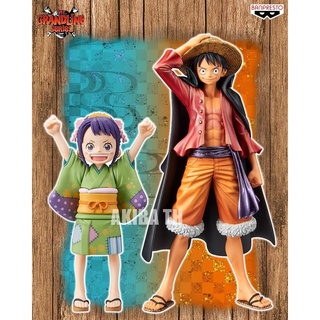 🇯🇵ล็อตญี่ปุ่น มือ1 ของแท้💯ONE PIECE DXF ～THE GRANDLINE SERIES～ WANOKUNI VOL.2 (A:OTAMA)/(B:MONKEY .D. LUFFY)