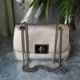 CASSIDY CROSSBODY (COACH F38073) PLATINUM/SILVER