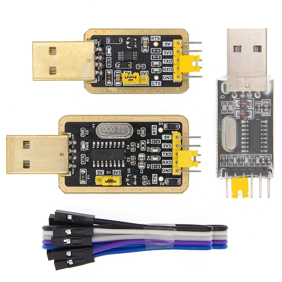 CH340G/CH340E Module USB To TTL Converter UART Module CH340 3.3V 5V ...