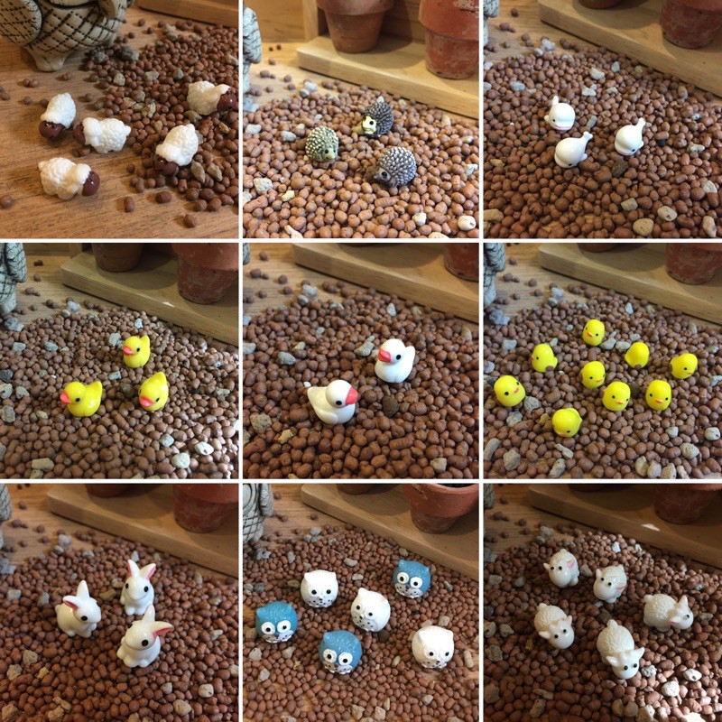 model จัดสวน ตุ๊กตาจัดสวนจิ๋ว สัตว์