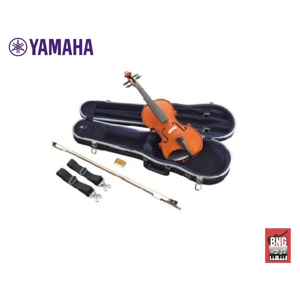 Yamaha Violin V3SKA – ไวโอลินยามาฮ่า มาในขนาด 4/4 เป็นรุ่นเริ่มต้นของยามาฮ่า ไม้อย่างดีด้านหน้าสปรูซ