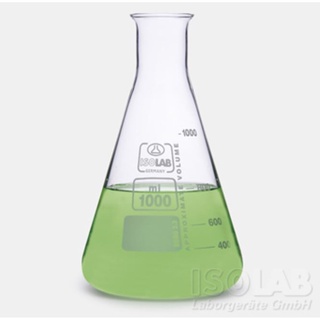 ขวดรูปชมพู่ Erlenmeyer flask, ISOLAB