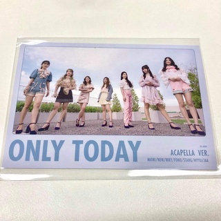 โปสการ์ด ขนาด Photoset Only Today BNK48 Acapella ver. มิโอริ นิว นิกี้ ฟ้อนด์ สตางค์ มายยู จ๋า รูปปก รูปสุ่ม โฟโต้เซ็ต