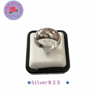 แหวนเงินแท้925 ประดับมุก(Mother of pearl sterling silver ring)