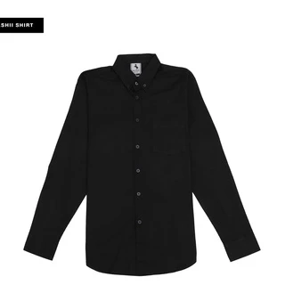 PHASHII SHIRT เสื้อเชิ้ตผู้ชายแขนยาว คอปก สีพื้น ผ้า COTTON OXFORD ใส่สบาย เนื้อผ้านุ่ม ขายดีมาก!