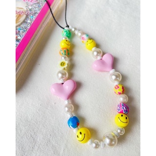 Smiley phone charm สายคล้องโทรศัพท์