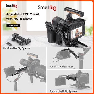 SmallRig Universal Adjustable EVF Mount with NATO Clamp MD3507