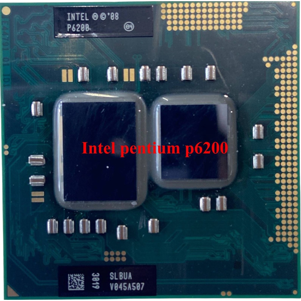 Intel Pentium P6200 Laptop CPU Processor ซีพียูโน๊ตบุ๊ค มือสอง สินค้าพร้อมส่งในไทย