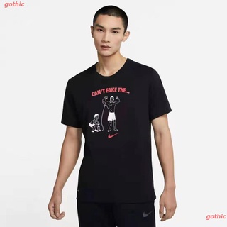 เสื้อยืดกีฬา Nike Jordan Pure Cotton เสื้อยืดคอก ลมแขนสั้นระบายอากาศสําหรับผู้ชาย Popular T-shirtsvOV