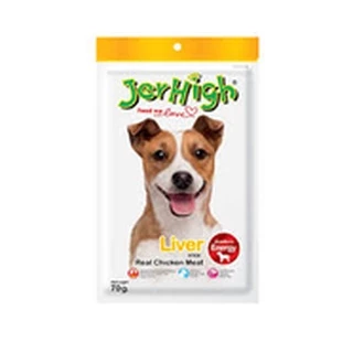 Jerhigh Stick 50-60 g Duo Stick1ซอง ✅🥳มีทุกรสชาติ ขนมสุนัขแท่งเจอร์ไฮ(สั่ง100บาทขึ้นไป)