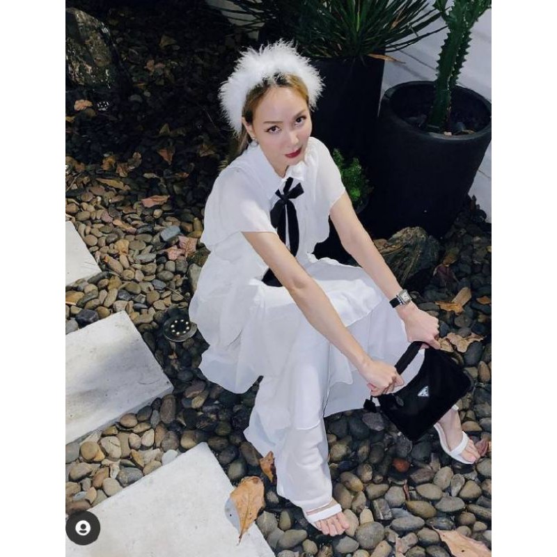 ที่คาดผมขนฟรุ้งฟริ้ง ไม้คาดแฟชั่น ไม้คาดทำเอง เครื่อง​ประดับ​ผม​ พร้อมส่งใน​ไทย​hipaholic​