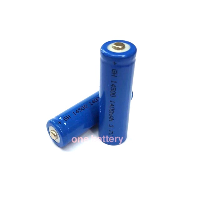 ถ่านชาร์จ AA 3.7V 14500 (1 ก้อน)