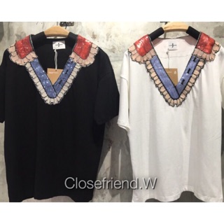 Gucci Sequin V top