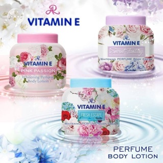 โลชั่นน้ำหอม AR VITAMIN E PERFUME BODY LOTION SECRET FANTASY ขนาด 200กรัม