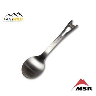 ช้อนไทเทเนี่ยม ที่ฟีตเจอริ่งกับประแจ MSR TITAN TOOL SPOON