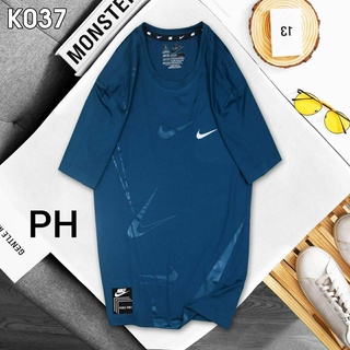 เสื้อยืดคอกรมไนกี้ สีสด ราคาถูก เนื้อผ้าดีใส่ไม่ร้อน