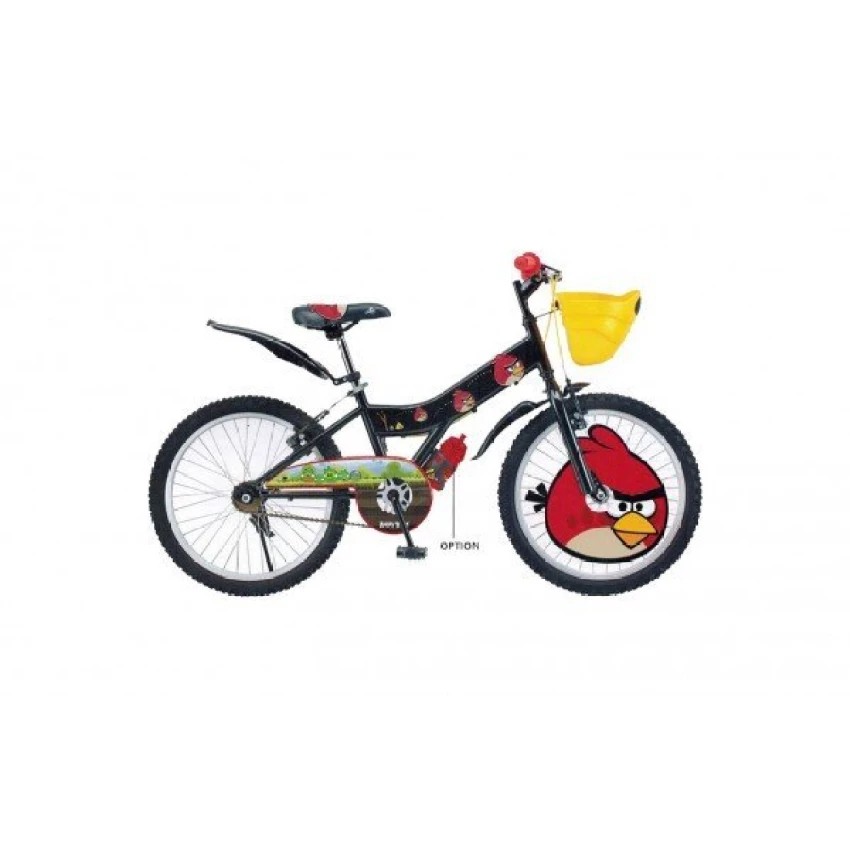 LA Bicycle จักรยาน รุ่น 20" Angry Birds - Black