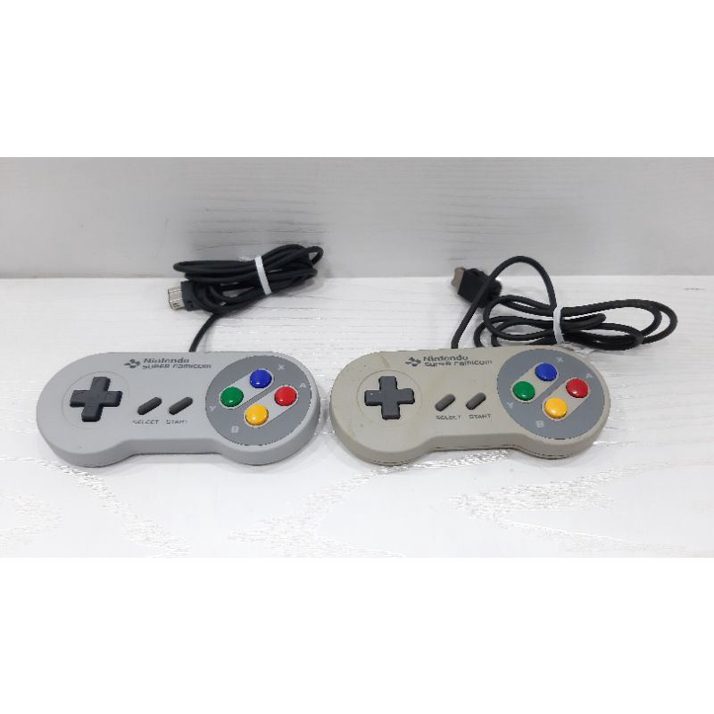 Wii Classic SFC Controller รูปทรงจอย Super Famicom Nintendo Wii Classic Conroller คอนโทรลเลอร์ จอยวี