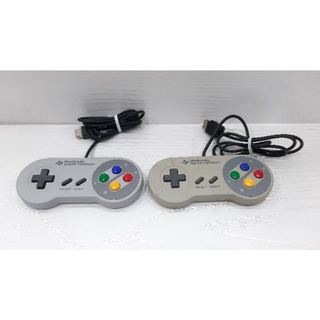 Wii Classic SFC Controller รูปทรงจอย Super Famicom Nintendo Wii Classic Conroller คอนโทรลเลอร์ จอยวี คลาสสิค