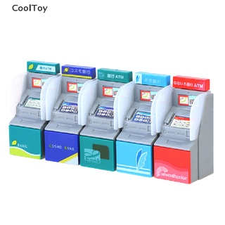 &lt; Cooltoy &gt; โมเดลเครื่องจ่ายเงินสดจําลอง ATM ขนาดมินิ 1:12 สําหรับตกแต่งบ้านตุ๊กตา