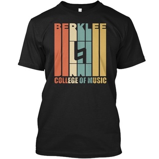 T-Shirtเสื้อยืด พิมพ์ลาย Berklee College Of Music Guitar Piano Ba สําหรับผู้ชาย S-5XL