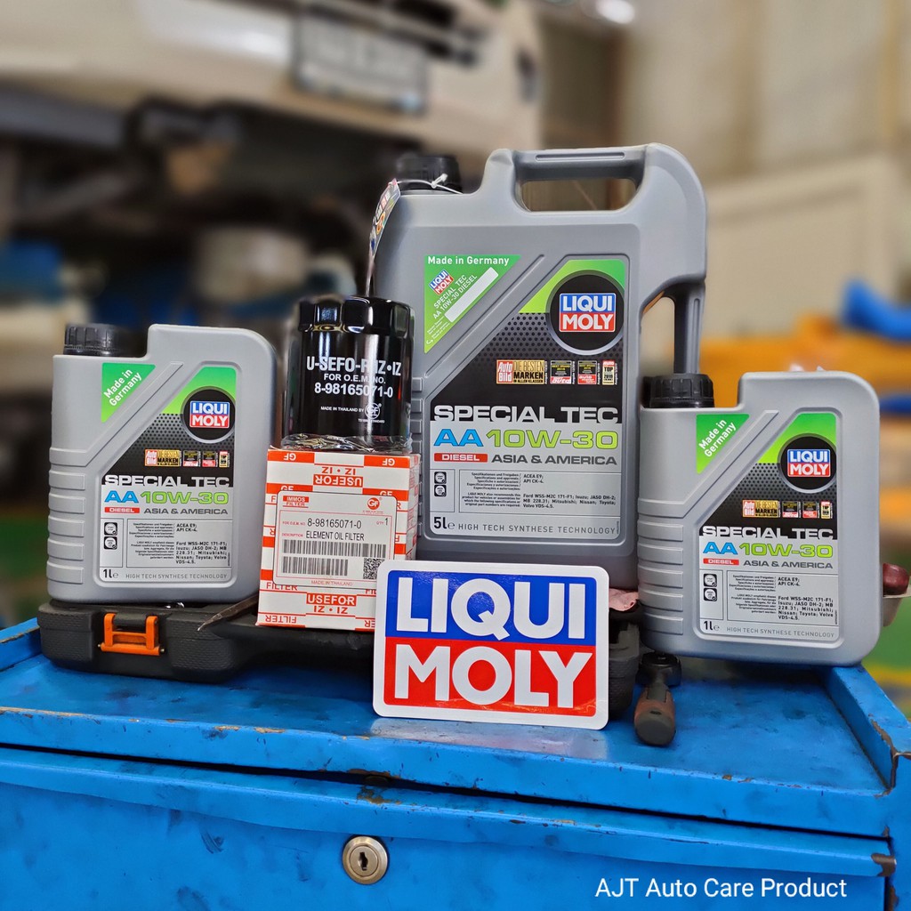 น้ำมันเครื่องLiqui Moly special tec aa 10w30 Diesel