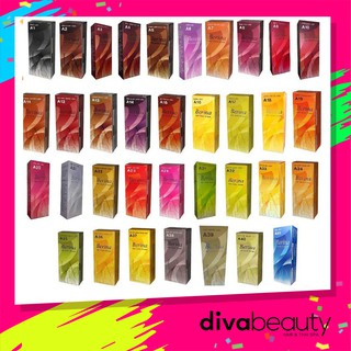 🙆‍♀️ A41-A47 Berin เบอรีน่า ผลิตภัณฑ์สีย้อมผม  ครีมย้อมผม ครีมเปลี่ยนสีผม  7เฉดสี เปล่งประกาย ติดทนนาน ปิดผมขาว🙆‍♀️
