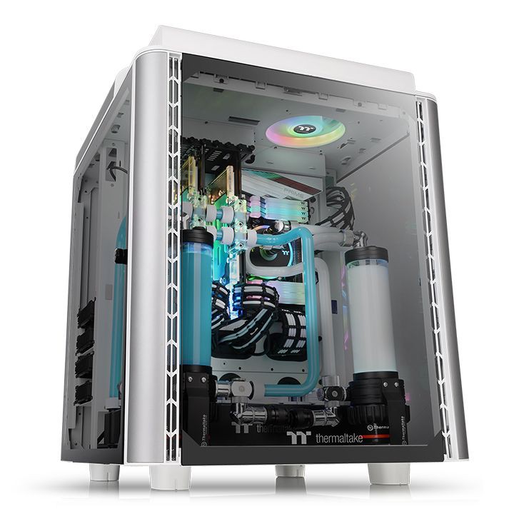 THERMALTAKE Level 20 HT Snow Edition E-ATX CASE #CA-1P6-00F6WN-00
