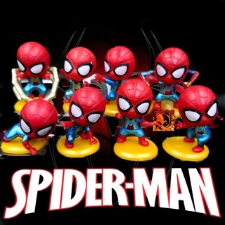 โมเดล Spiderman สไปเดอร์แมน All Series  ตัวเล็ก ขนาด 5-6 Cm. มี 8 แบบ ให้เลือก งานอาจมีตำหนิบ้าง  พร้อมส่งทันที