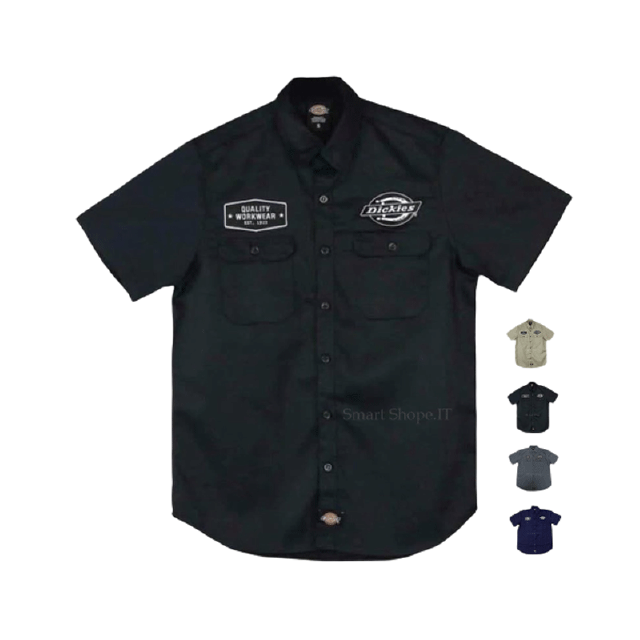 เสื้อเชิ้ต DICKIES /เสื้อเชิ้ตแขนสั้น Dickies /เสื้อเชิ้ต Dickies work Shirt/เสื้อเชิ้ต Dickies แขนสั้น/เสื้อเชิ้ตดิกกี้