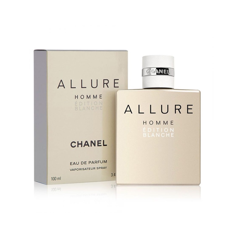 Chanel Allure Homme Edition Blanche EDP 100 ml  กล่องซีล ป้ายคิงพาวเวอร์