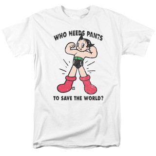 เสื้อยืดลําลอง ผ้าฝ้าย แขนสั้น พิมพ์ลาย Astro Boy Who Needs Pants แฟชั่นสําหรับผู้ชาย 2022S-5XL