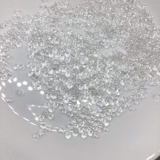 ลูกปัดใส ขนาด8/0 (3mm) ขนาด 100-200 กรัม