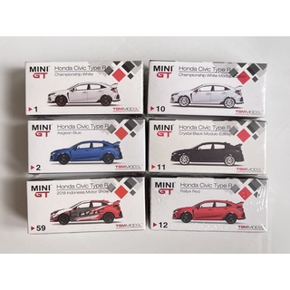 MINI GT HONDA CIVIC TYPE R SCALE 1/64 รถเหล็ก รถของเล่น