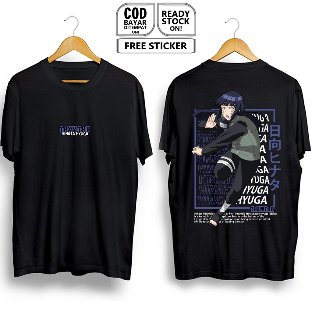 HINATA HYUGA NARUTO UZUMAKI WAIFU WIBU OTAU ANIME MANGA SAKURA SASUKE UCHI KAKASHI ITACHI TM เสื้อยื