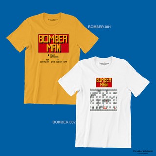 90’S GAMES - BOMBER MAN GRAPHIC TEES | MINDFUL APPAREL T-SHIRTเสื้อยืด