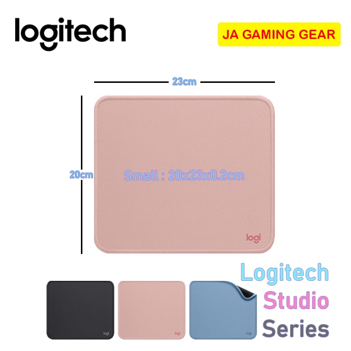 แผ่นรองเมาส์กันน้ำ Logitech Studio series mouse pad/desk mat แผ่นรองเมาส์ โลจิเทค สีชมพู สีพาสเทล ขนาดใหญ่ สไตล์มินิมอล ราคา ถูกที่สุด ดีลบีเคเค แกลเลอรีภาพที่ 3