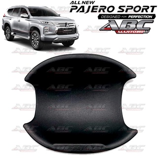 [AOS] เบ้าประตู / เบ้าหลุมประตู Pajero ปี 2016-ปัจจุบัน โครเมียม สี เคฟล่า เบ้ารองมือเปิดประตู แบบหลุม ปีกนก พร้อมส่ง