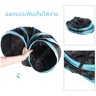 PetStern ของเล่นแมว อุโมงค์แมว อุโมงค์3ทางสำหรับสัตว์เลี้ยงพับ