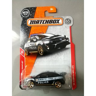 Matchbox รถเหล็ก 15 Subaru WRX STI รถตำรวจสุดสวย
